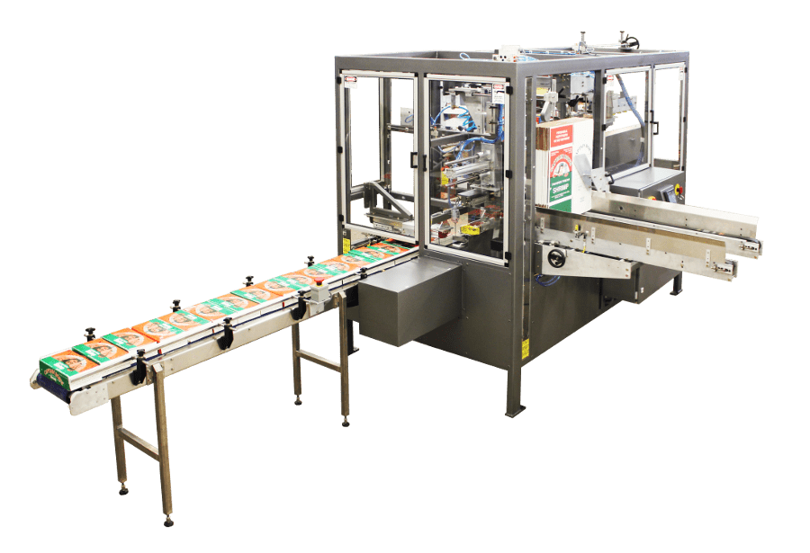 EndFlex all in one automatic upstacker case erector and sealer_endflex