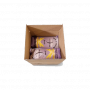 box semi-automatically filled with paper towels