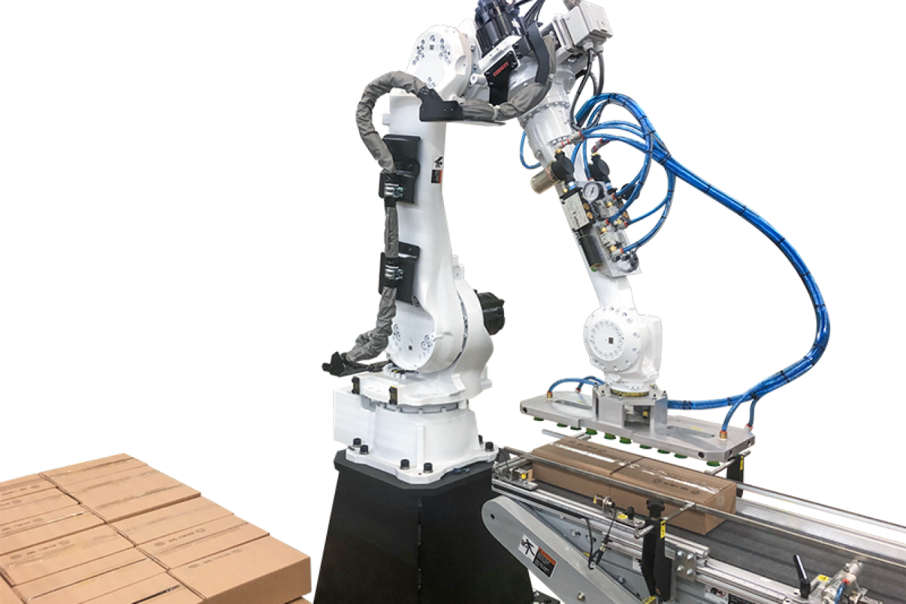 robotic palletizing machines from Endflex