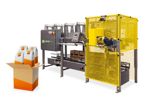 drop case packing machines