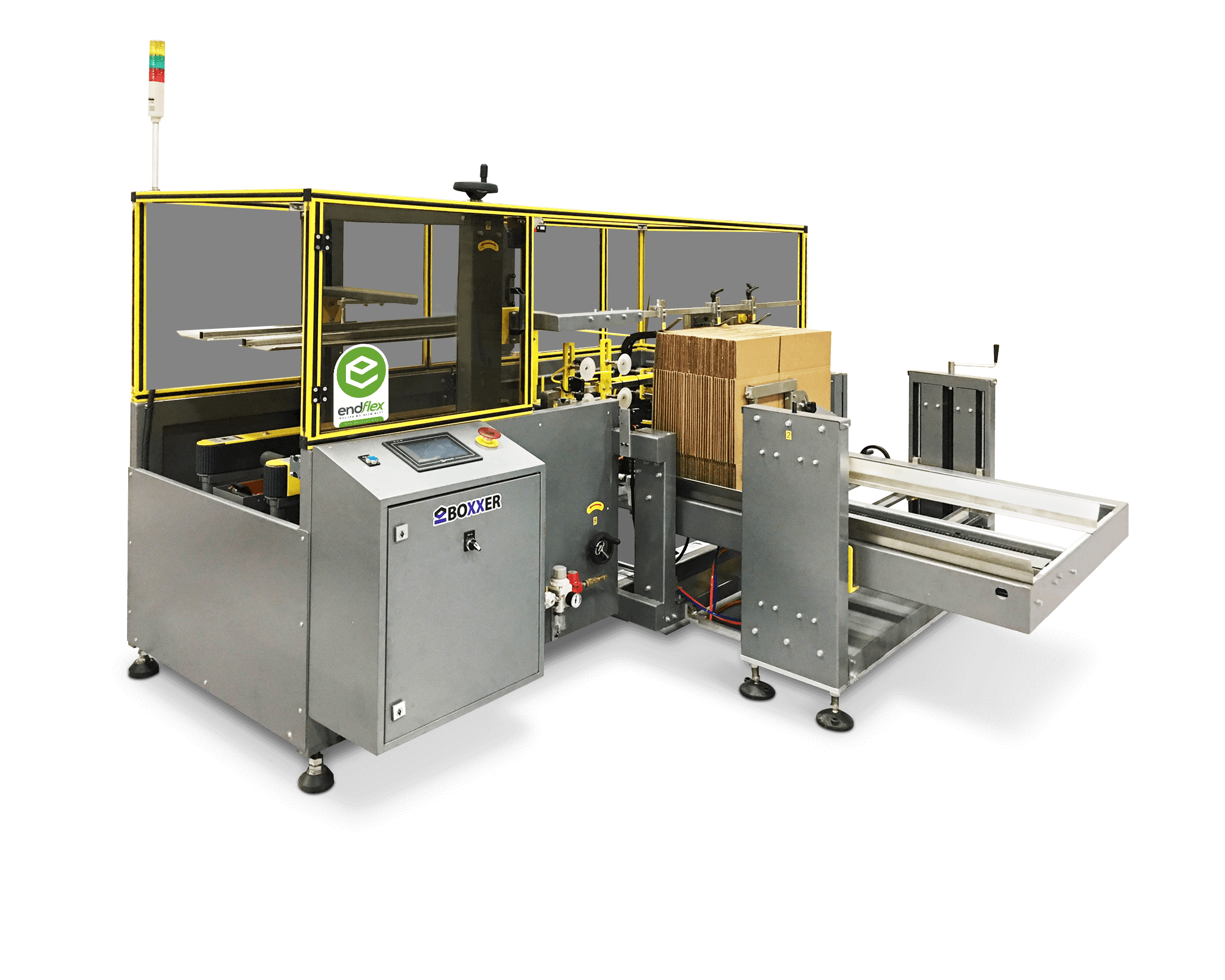 Boxxer Tape Automatic Case Erecting Machine
