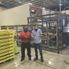 EndFlex PopLok carton tray forming machine with customers