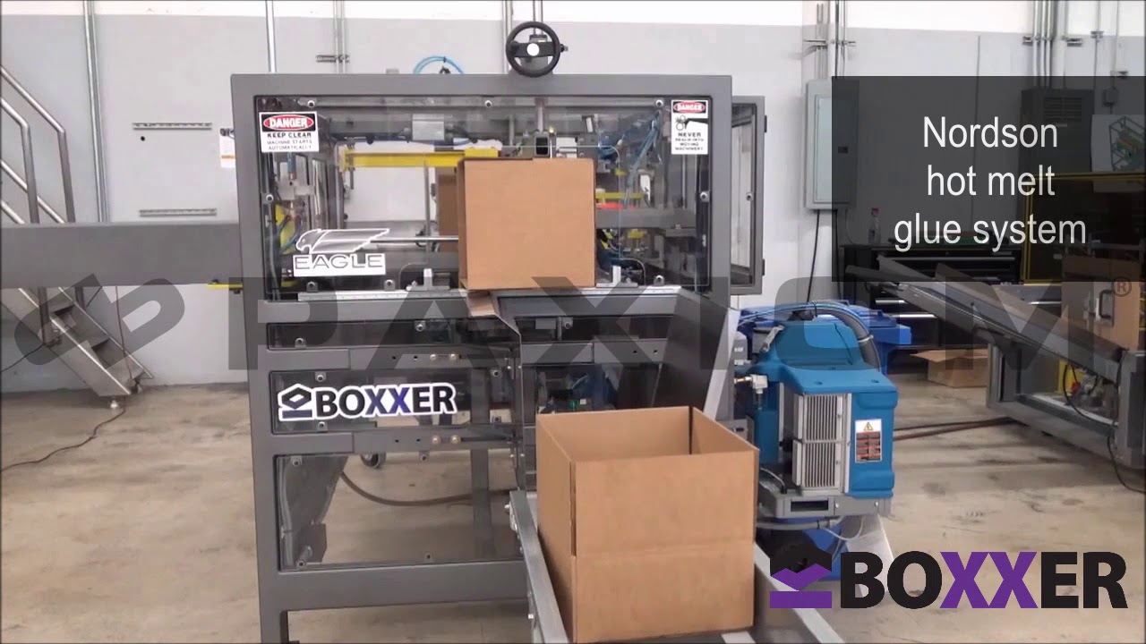 Automatic Case Erecting - Boxxer 2200 RSC Cases with Glue