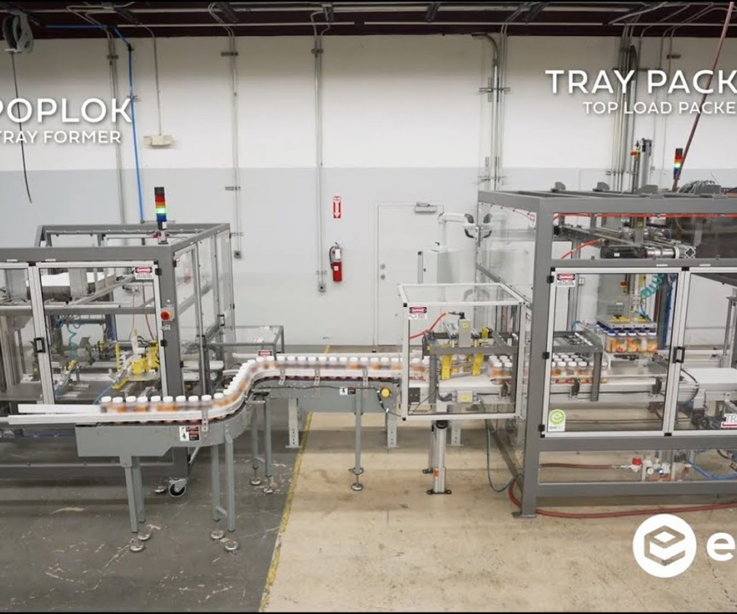 Bottle Tray Packing System