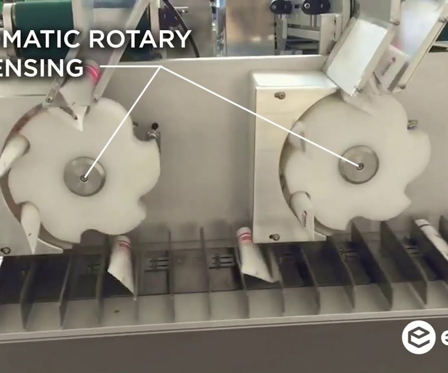 Kartnr H Series horizontal cartoning machine to automatically load squeeze bottles into cartons