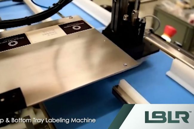 WeighPack Top and bottom tray labeler