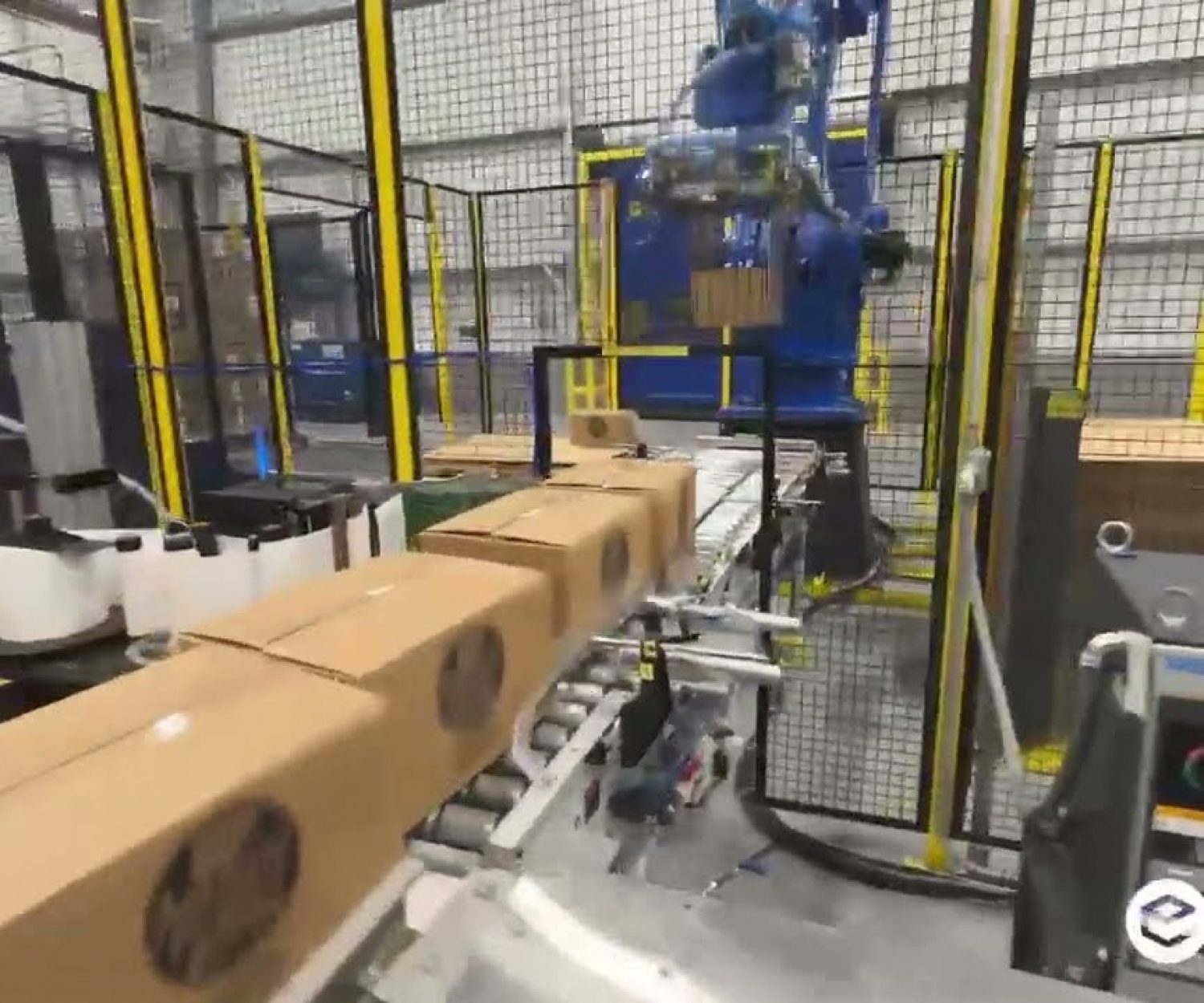 Z.ZAG Robotic Palletizer for Placing Pallet, Slip Sheet and Stacking Cases