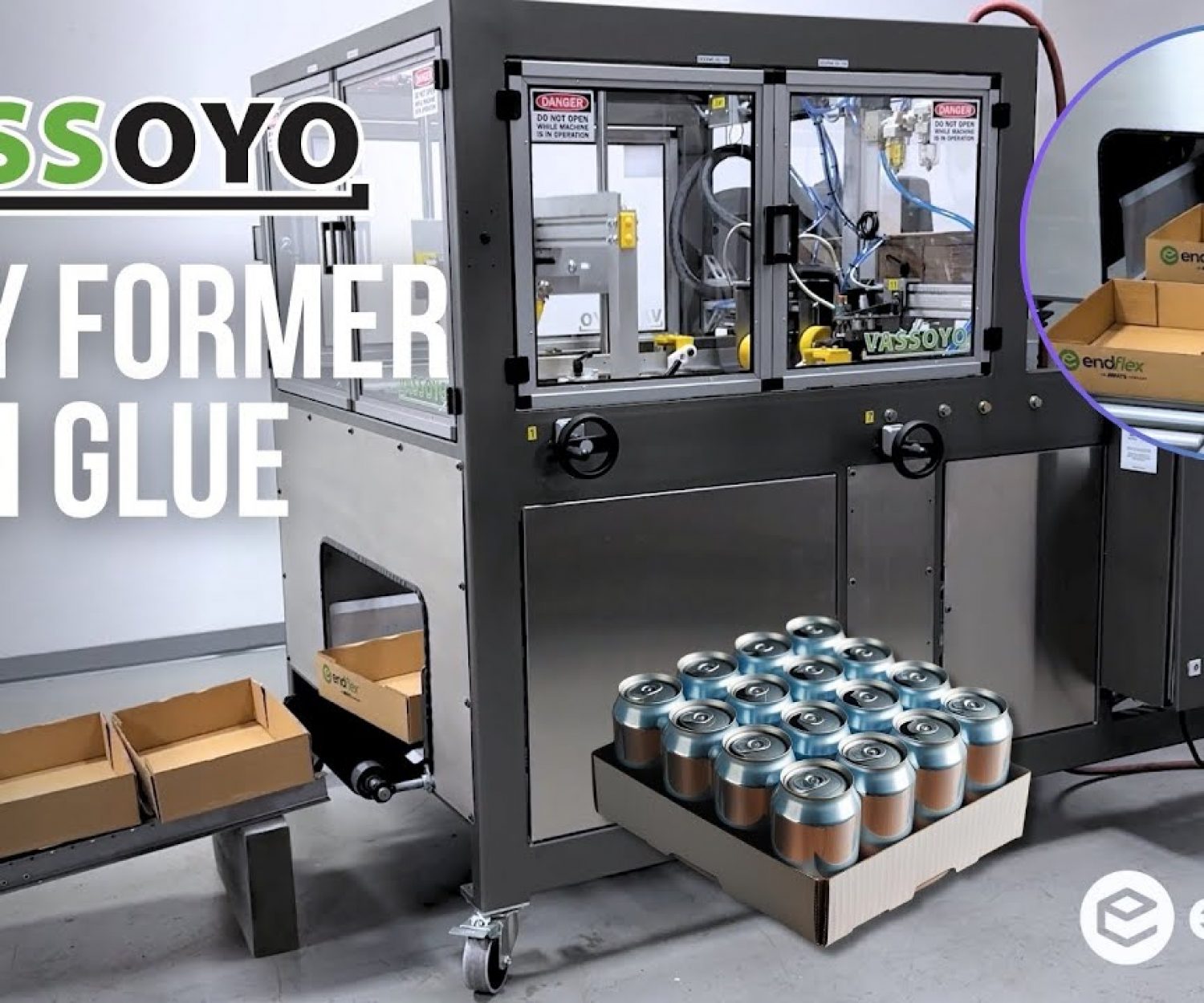 Vassoyo Tray Forming with Glue