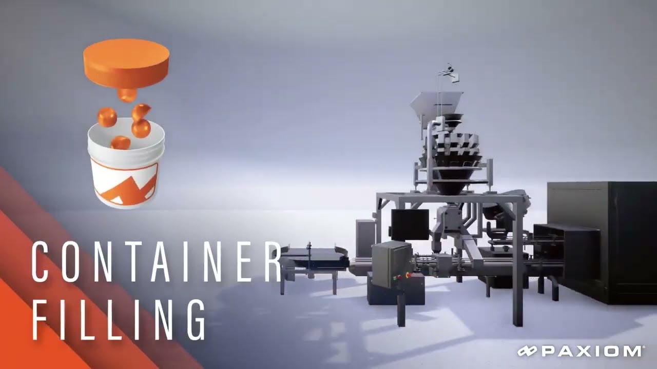 Container Fill Line Turnkey Rigid Container Filling System